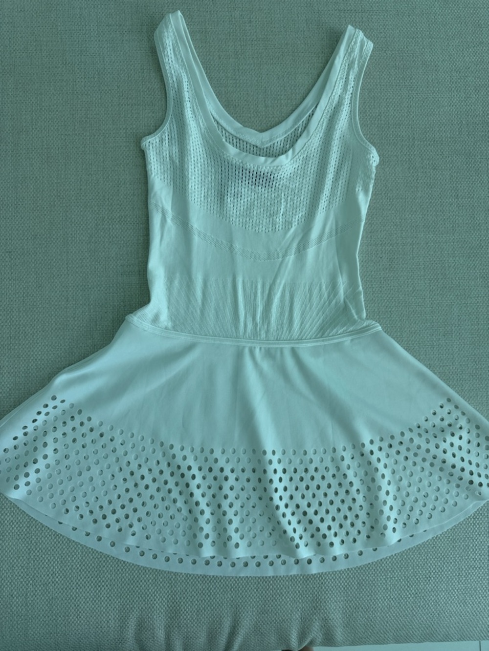 adidas White Laser-Cut Circle dress - Picture 11 of 11